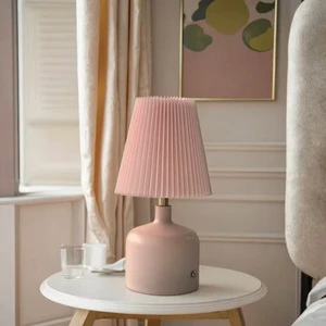 New Design Cute Ceramic LED Table Lamp Small Design Fun Desk Lamp for Home Decor Novelty Lamp With battery for Bedroom Use