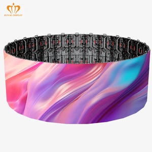 Arc Curve Desig Splicing Pantalla LED P3.91 Indoor Outdoor P3.9 Curve Lock LED Screen Display