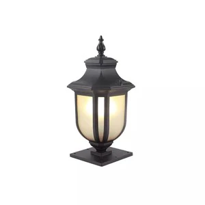 Classical Outdoor Garden Post Light E27 Aluminum Lamp Body Cheap Price Lighting Fixture Fence Pillar