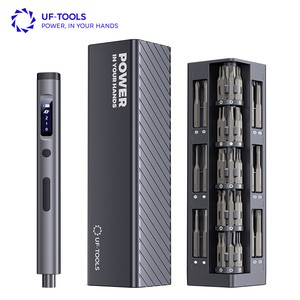 3.7V Mini Electric Torque Settings 56-in-1 Electric Precision Screwdriver Set LED Lights Tweezer Repair Tool Kit For IPhone
