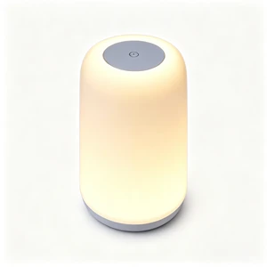 RGB LED DC Night Lamp USB Rechargeable ABS Bedside Lamp with Remote Control 2-Year Warranty for Home Decoration