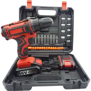 High-quality Brushless Lithium Battery-powered Power Tools Household Impact Screwdriver Tool Set Electric Impact Drill Set