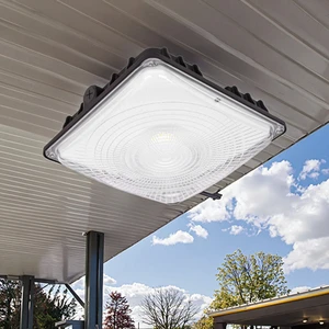 50W 75W 100W 120W LED Canopy Illumination for Petrol Station IP65 Outdoor Industrial Gas Station Ceiling LED Canopy Light