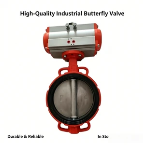 4-inch Stainless Steel Three Clip Double-sided Vacuum butterfly Check Valve with Wireless Electric Actuator Flange