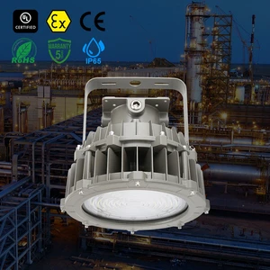 Elite 200W LED Explosion Proof Light IECEx Certified Class 1 Div 1 Hazardous Location Oilfield Drilling High Bay Floodlight Pro