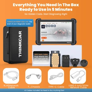 THINKCAR THINKSCAN 689BT Obd2 Scanner Lifetime Free Update Full System ECU Coding Bi Directional Test CANFD DoIP Diagnostic Tool
