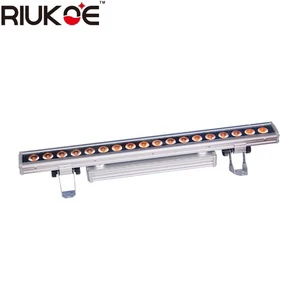 Led Wash Bar DMX512 RGBW 18pcs Waterproof Pixel Dmx Ip65 Outdoor Wall Washer Light