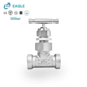 EAGLE Stainless Steel High Temperature Globe Valve High Pressure Pneumatic Globe Valve for Severe Service Applications NPT Weld