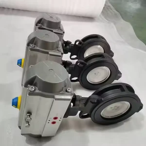 High-performance Double Eccentric Pneumatic butterfly Valve for Stainless Steel Water Medium