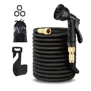 Hot Selling 50FT 100FT Flexible Garden Water Hose Pipe Expandable Garden Hose Set