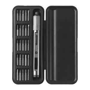 Portable Rechargeable Precision Electric Screwdriver Set With Adjustable Torque Bits 4mm Professional Grade
