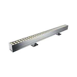 High Quality Outdoor Waterproof IP65 24V RGB DMX512 Aluminum LED Linear Light Bar Wall Washer for Landscape for Bridge Building