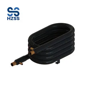 HZSS Customized Titanium Marine Condenser Seafood Heatpump Condenser Tubular Heat Exchanger