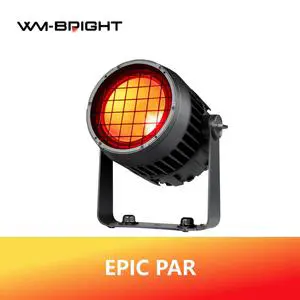 540W RGBAW LED Spotlights DMX512 High Efficiency IP65 Outdoor Waterproof Rechargeable Interchangeable High CRI 90 CONCERT DJ