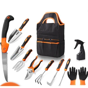 Garden Tool Set Heavy Duty Gardening Tool Set with Non-Slip Rubber Grip Ideal Garden Tool Kit Gifts for Women and Men