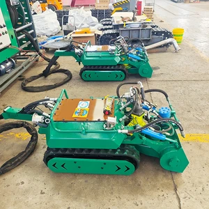 Robotic Gold Dredge Underwater Tracked For Small Scale Mining