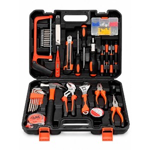 100-piece Multifunctional Household CRV Repair Tool Set Portable Hand Wrench Pliers Hardware Repair Tool Kit Equipment Repair