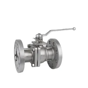 Manufacturer's Stainless Steel Flanged End 2pc Manual OEM Ball Valve Factory Price