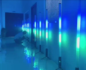 Guangzhou LED Tube Pixel Lights RGBWA Matrix LED Tube Pixel Light With Mobile APP Control