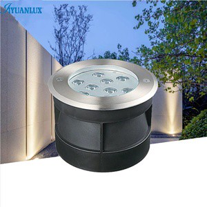 Low Voltage Waterproof Ip65 Adjustable Angle Ground Buried Led Deck Light Outdoor Inground Flood Uplight Led Underground Light