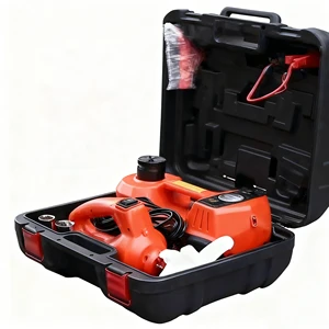 Hot Selling 5 Ton Electric Hydraulic Steel Car Jack Impact Wrench Vehicle Emergency Repair Tool Set Metal