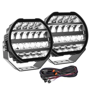 Wholesale 9 Inch 100W LED Off-Road Spot Light IP67 Waterproof 12V 24V Universal for Driving Fog Lamps for Jeep Truck ATV UTV SUV