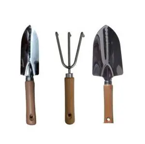 Trending DIY Mini Garden Tools Set with Wood Handle Metal Design Lightweight for Outdoor Digging Plant Care Garden Accessories