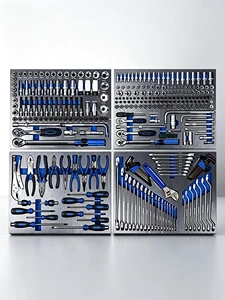 328PCS EVA Foam Lined Tool Set Neatly Arranged Mechanic Kit for Workshop Management