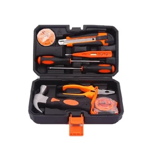 9pcs Carbon Steel Hand Tools Sets Herramientas Car Kit Hammer Plier Mechanic Tools Set Household Repairing Other Hand Tools