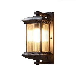 Luxury LED Aluminum Outdoor Wall Lamp Waterproof for Garden Use