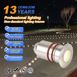Hot Sales Stainless Steel RGB LED Buried Lamps Waterproof IP68 Square Deck Lighting For Outdoor Garden Pond Landscape Inground