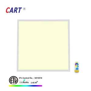 Indoor Office LED Panel Light 600x600/595x595mm RGB/RGBW/RGBCCT High Brightness Anti-Glare 5-Year Warranty