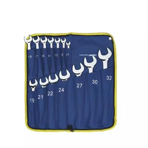 Great Wall Precision Metric Alloy Steel Double-End Wrench Combination Spanner Set Mechanics and Auto Repair Hardware Tool Kit