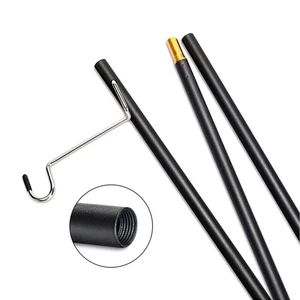 Detachable Aluminum Alloy Camping Lantern Lamp Hanger Portable Ultralight Light Holder Outdoor Table Hanging Fixing Stand Set