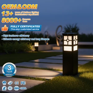 Hot Sale IP65 Waterproof 6W-24W Customizable Aluminum High Energy Efficiency LED Outdoor Lawn Lights Remote Control 360 Beam