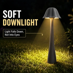 0.6M 0.8M 0.9M LED Aluminum Petal Lawn Light IP65 Waterproof Courtyard Park Landscape Ground Insert Lamp