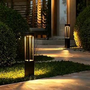 Modern LED Lawn Lamp Outdoor Waterproof Ip65 Decoration Yard Pathway Villa Garden Lawn Lights 7W/12W AC110-220V Lighting