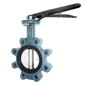 Grooved FMC Butterfly Valve Ductile Iron Body Corrosion Resistant High Pressure Zero Leakage Rubber Seat for Oilfield Cementing