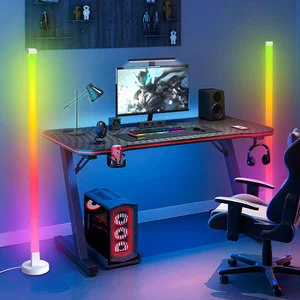 Factory Direct Space Saving Floor Lamp 5 Dynamic Modes Remote Control 150cm Height Dimmable Led Floor Lamp