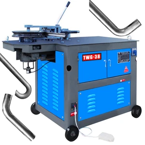 GEYU TWG38 1/2-4 Inch Semi-Automatic Electric Hydraulic Aluminum Stainless Steel Alloy Tube Bender New Exhaust Pipe Bending