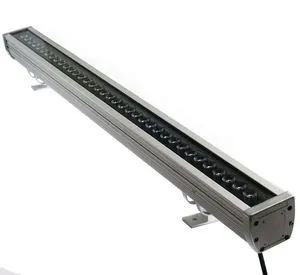 48W Indoor/Outdoor RGBW LED Wall Washer Lighting IP67/IP65 Light Aluminum Body Linear Washers for Landscape Bar & RGB Downlight