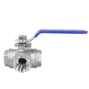 Electric Stainless Steel 304/316 Female Thread DN50 Water Oil Gas Control Ball Valve OEM