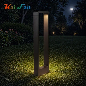 Hot Sale Hotel Pillar Lighting Modern Decoration Waterproof Ip65 10w Post Bollard Aluminum Lawn Light Outdoor Led Garden Lights