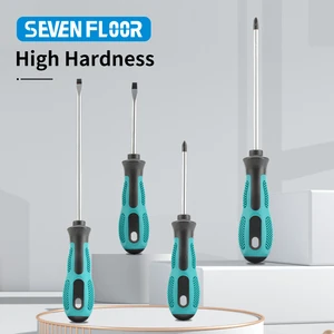 4PCS Hardware Tools Cross Straight Screwdriver Set Magnetic Multipurpose Manual Screwdriver With Anti Slip Handle