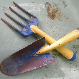 Complete Garden Tool Set With Hand Fork Trowel Cultivator And Gloves For Outdoor Gardening