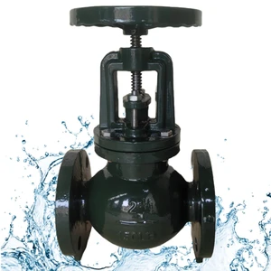 ANSI API 2in 4in 6in 8in 150lb Flange WCB Cast Steel Globe Valve GG25 Cast Iron Stop Globe Valve Price