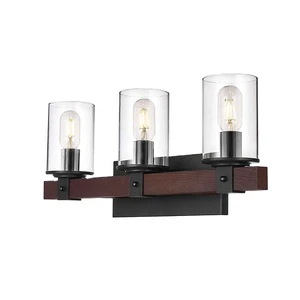 High Quality Wooden Vanity Lighting Bathroom Light Mirror Wall Lamp Fixtures