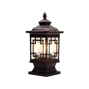 Modern Minimalist IP65 Waterproof Garden Villa Wall Column Headlight Landscape Courtyard Pillar Lights for Outdoor Use