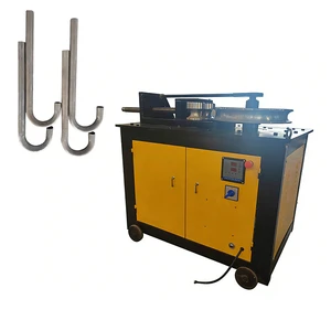 Customized Hydraulic and CNC Systems Type Automatic Electric Square Round Stainless Steel Exhaust Pipe and Tube Bending Machine