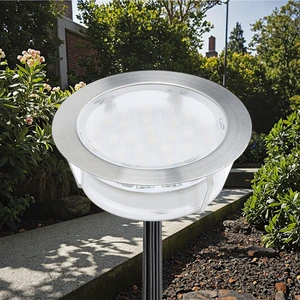 LED Garden Landscape Light Waterproof IP67 200LM Pathway Patio Yard Lighting 304 Stainless Steel 2.5W Underground Outdoor Lamp